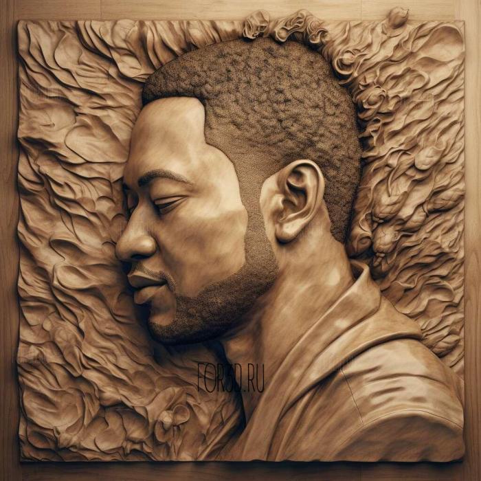 John Legend 2 stl model for CNC